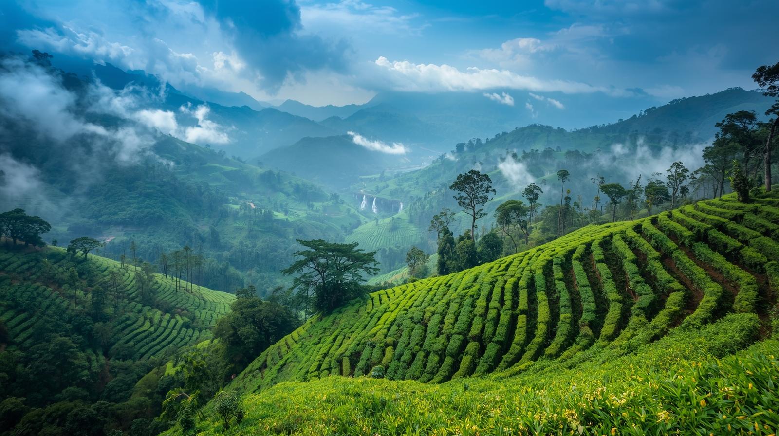 MUNNAR, THEKKADY, ALLEPPEY & KOVALAM TOUR PACKAGE