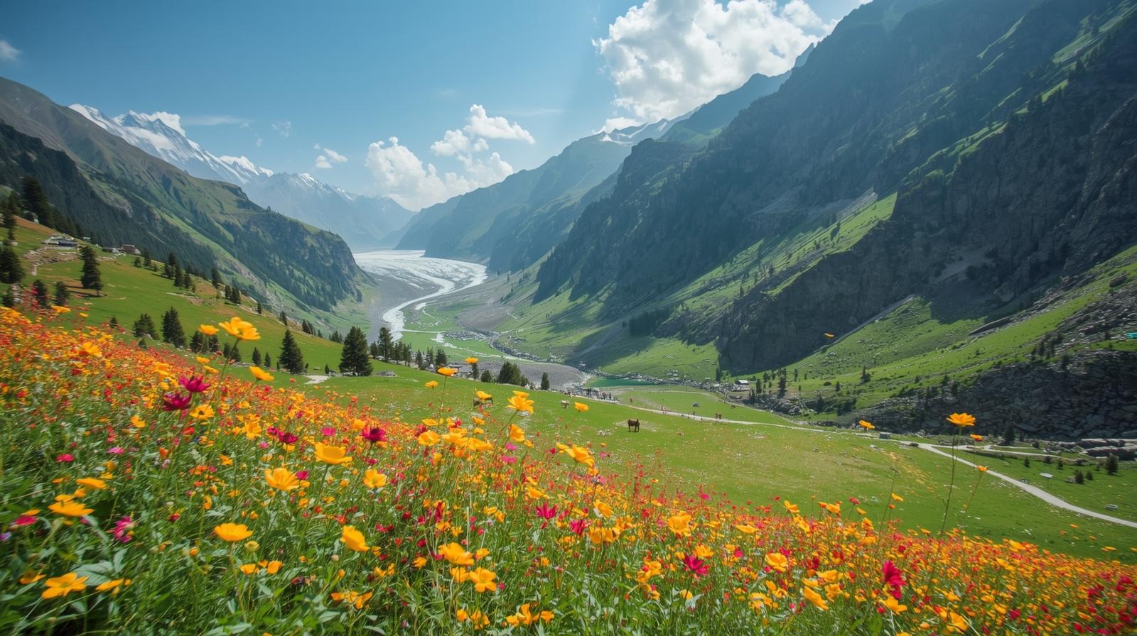 SRINAGAR, PAHALGAM, HOUSEBOAT KASHMIR TOUR PACKAGE 6N/7D