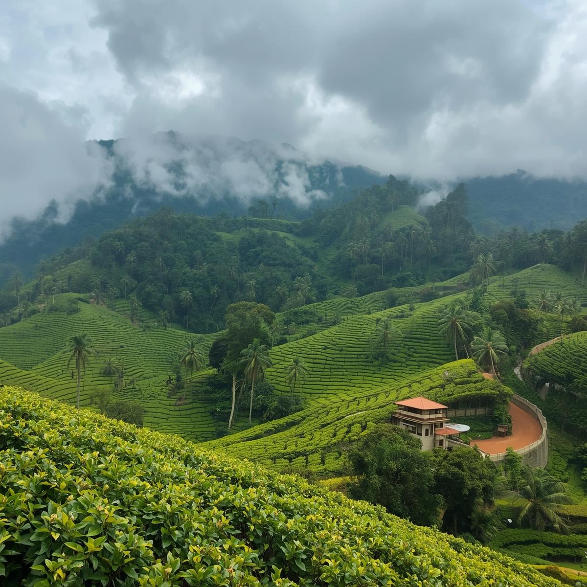 MUNNAR, THEKKADY, ALLEPPEY & KOVALAM TOUR PACKAGE 6D/7D-14