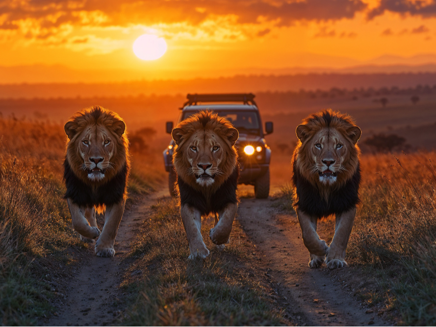 Kenya - Predators and Pink Feathers